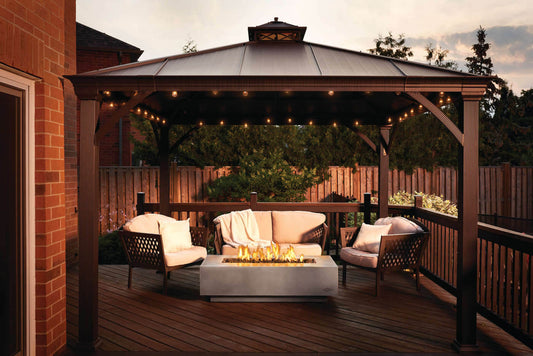 Patio Elegance Nexus 56-Inch Patioflame Fire Table – 53,000 BTU Rectangular Outdoor Gas Fire Table