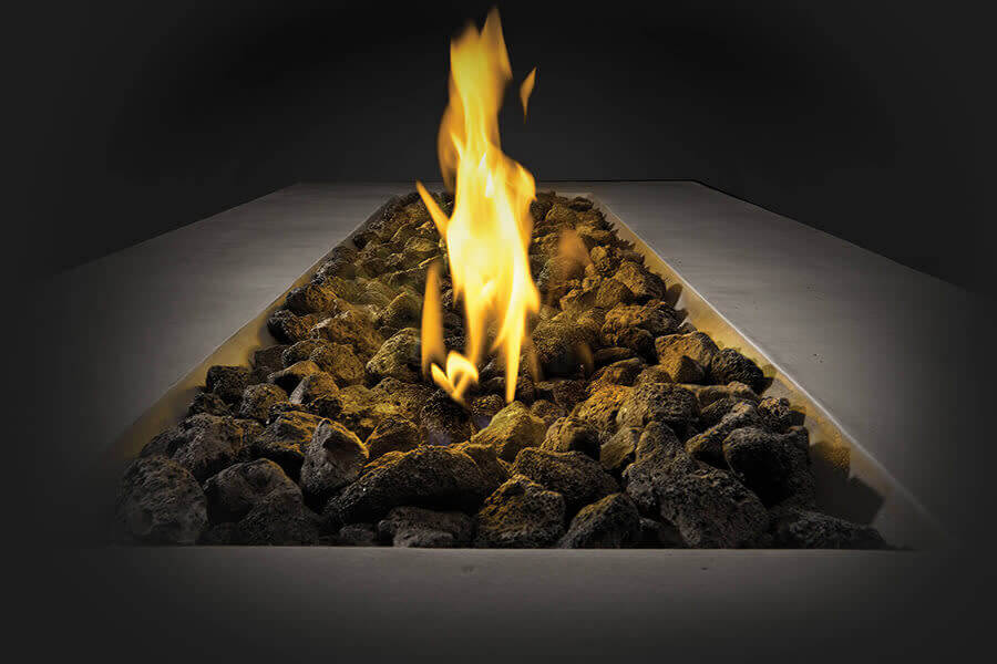 Patio Elegance Nexus 56-Inch Patioflame Fire Table – 53,000 BTU Rectangular Outdoor Gas Fire Table