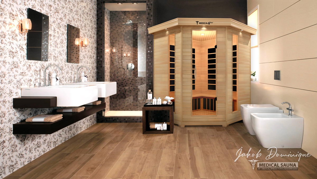 Medical 6 Plus™ 6-Person Full Spectrum Infrared Sauna – High-Performance Indoor Home Recovery System