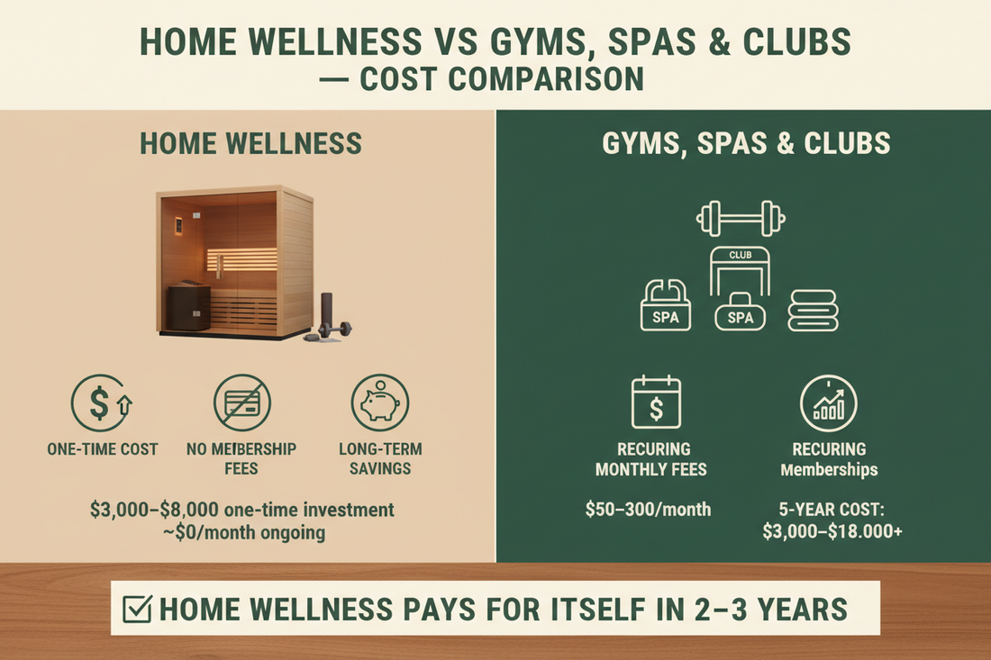 The Real Cost of Gym Recovery Memberships vs Owning a Home Wellness Setup
