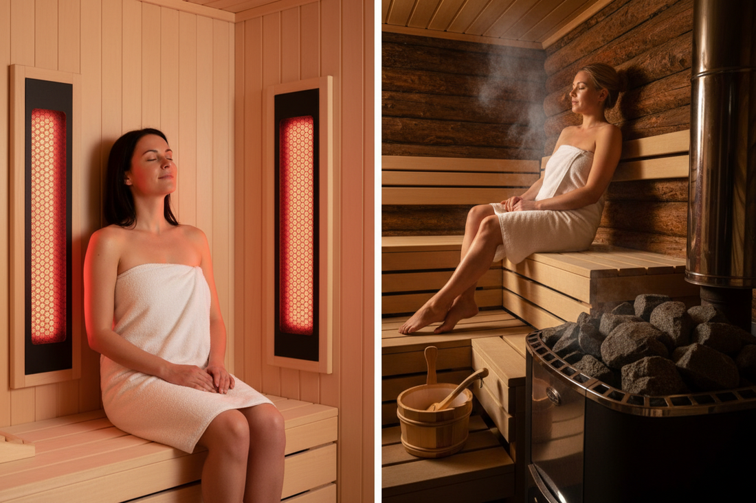 Traditional VS Infrared Saunas: What's the Difference?