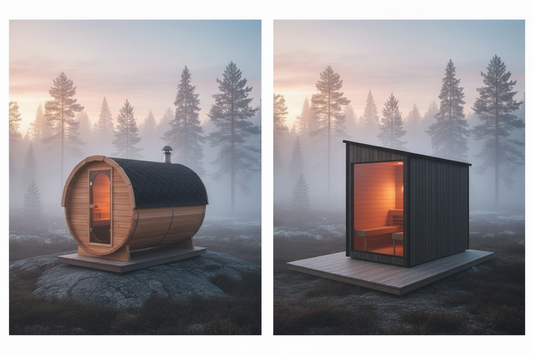 Barrel Sauna vs Cube Sauna: Which Outdoor Sauna Is Better?