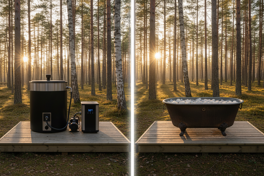 Cold Plunge Systems VS Ice Baths: What's the Real Difference?