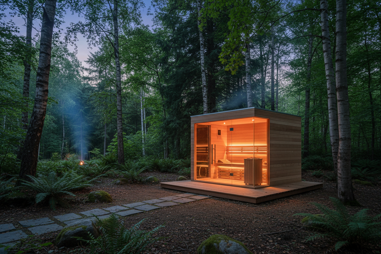 Outdoor Infrared Saunas