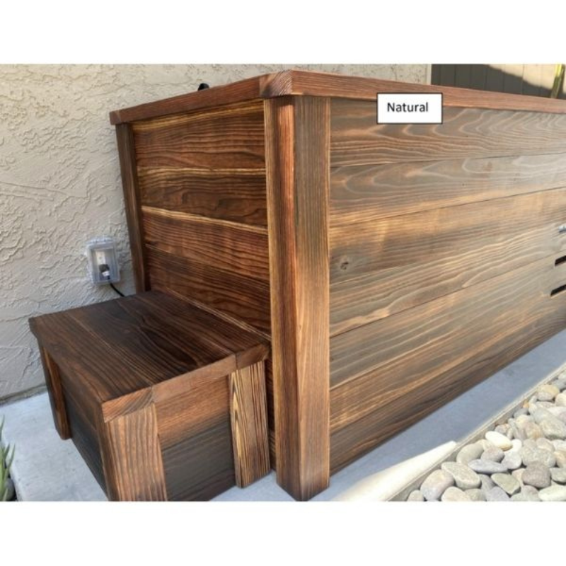 Kooru Cold Plunge Tub – Redwood Ice Bath with Integrated Chiller & Filtration System