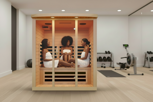 Medical 5™ 3-Person Infrared Sauna – Full Spectrum Indoor Home Recovery Sauna System