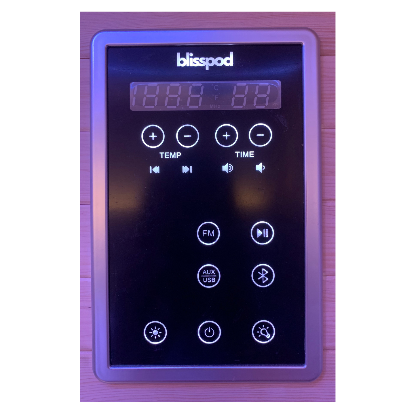 Blisspod Bergen 2-Person Full Spectrum Infrared Sauna with Red Light Therapy – Indoor Home Wellness System