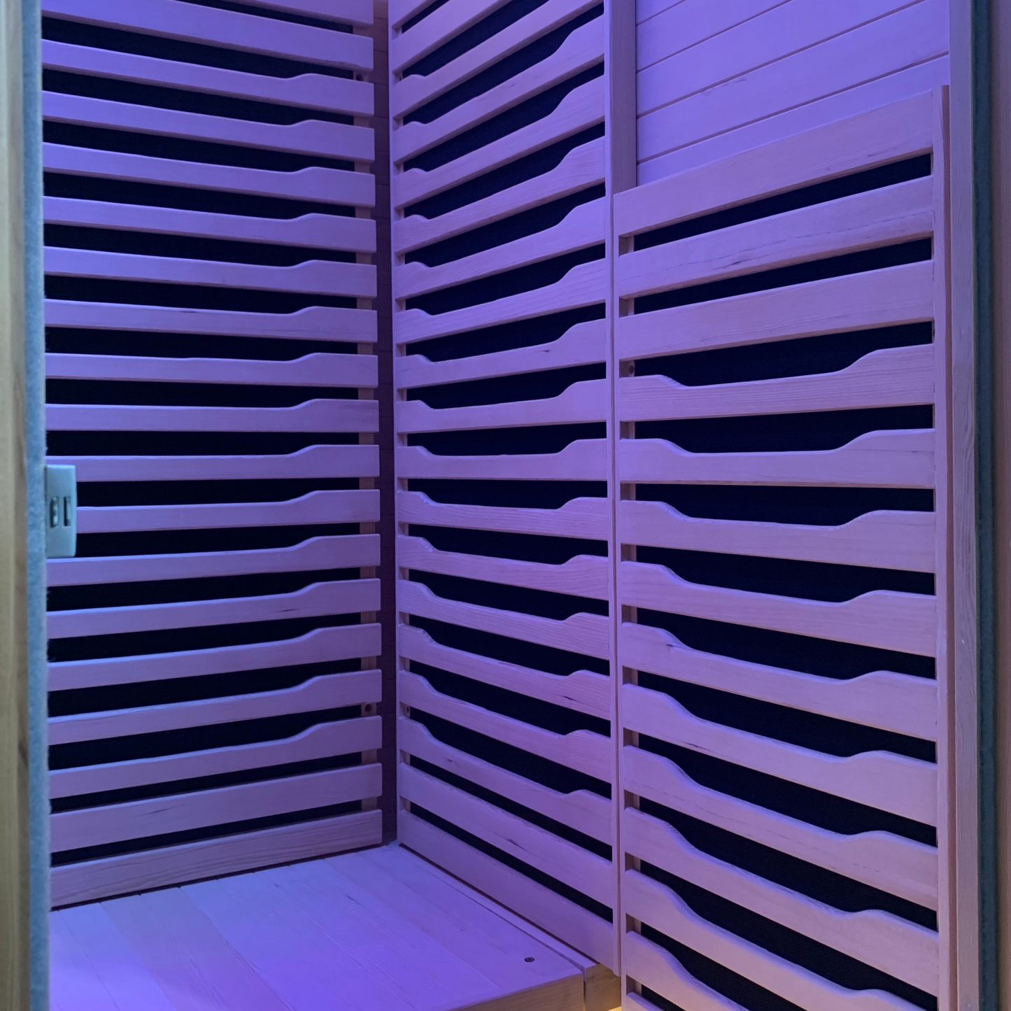 Blisspod Helsinki 2-Person Full Spectrum Infrared Sauna with Red Light Therapy – Premium Indoor Home Wellness System