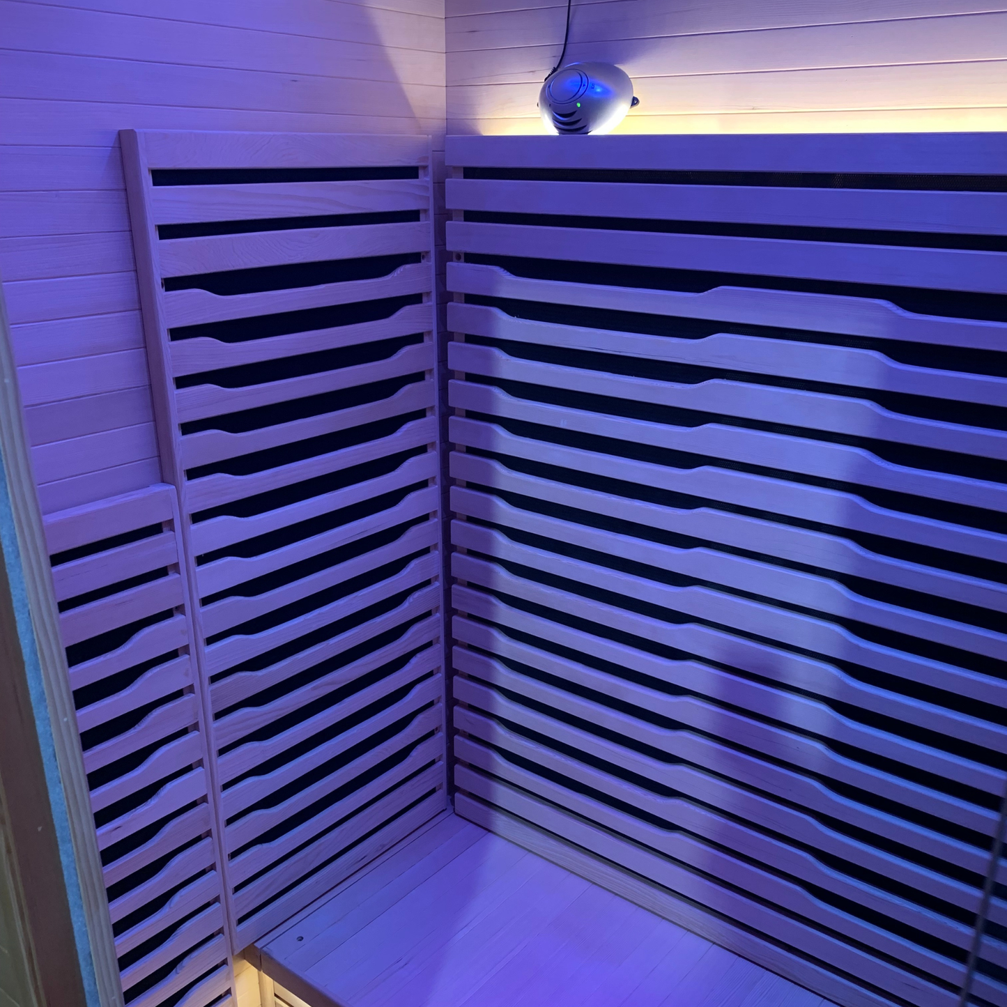 Blisspod Helsinki 2-Person Full Spectrum Infrared Sauna with Red Light Therapy – Premium Indoor Home Wellness System