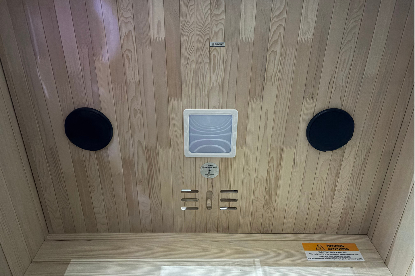 Blisspod Malmö 2-Person Infrared Sauna with Red Light Therapy – Low EMF Indoor Full Spectrum Wellness Sauna