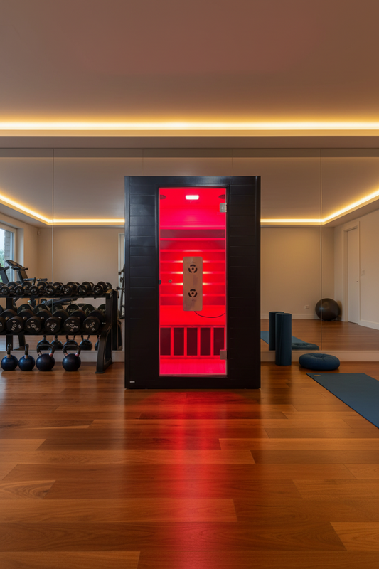 Blisspod Malmö 2-Person Infrared Sauna with Red Light Therapy – Low EMF Indoor Full Spectrum Wellness Sauna