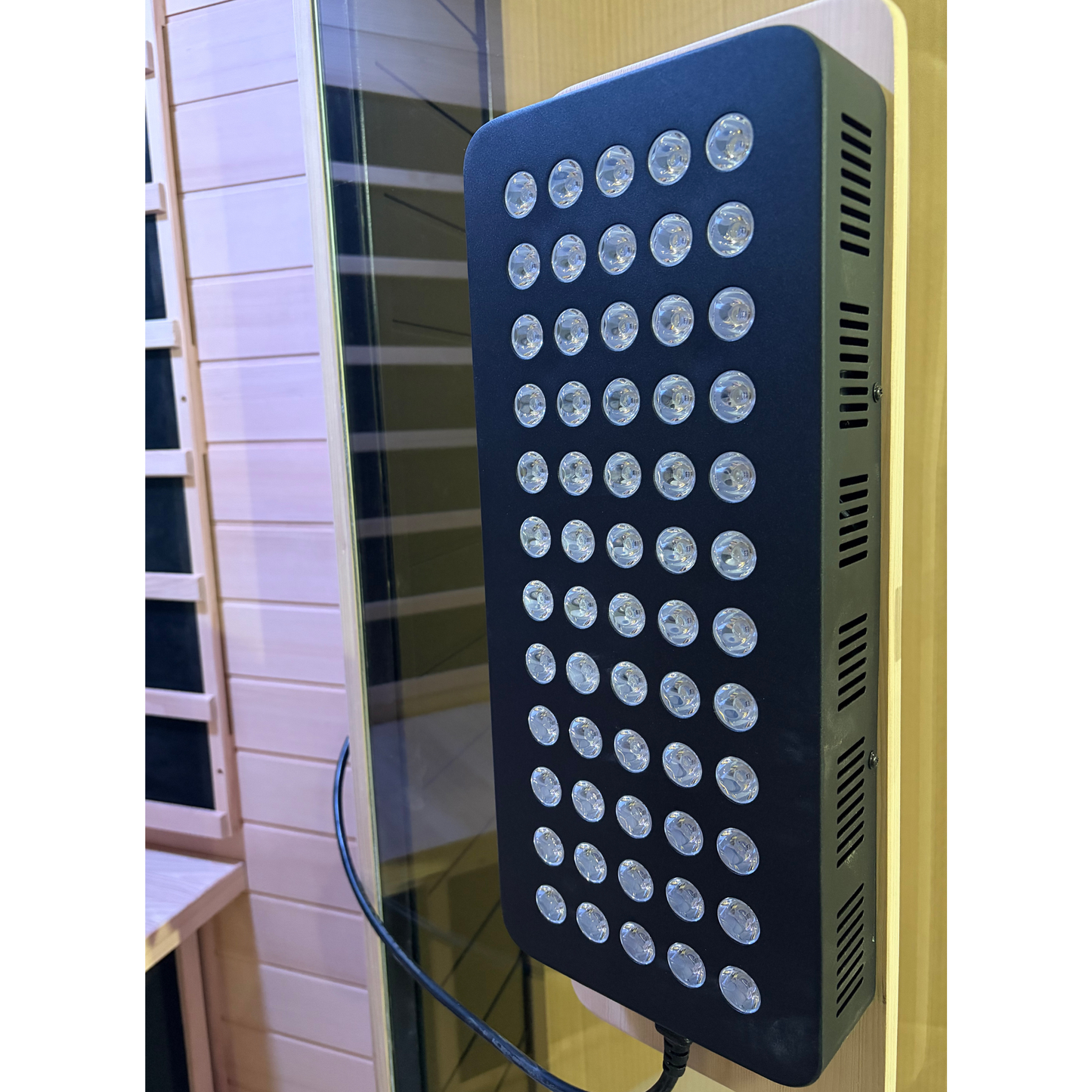 Blisspod Malmö 2-Person Infrared Sauna with Red Light Therapy – Low EMF Indoor Full Spectrum Wellness Sauna