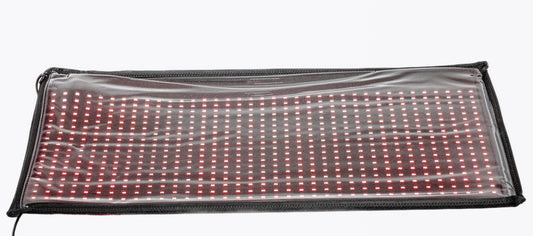 Large Red Light Therapy Pad 27" x 11" with 1,998 LEDs – Flexible Infrared Recovery Wrap for Pain Relief, Muscle Recovery & Wellness