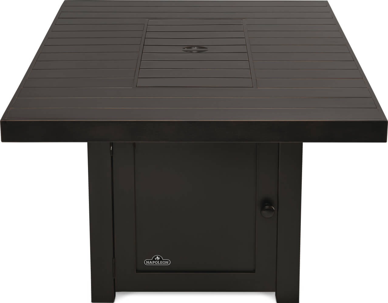 Patio Elegance St. Tropez Rectangle Fire Table – 60,000 BTU Patioflame Outdoor Gas Fire Pit Table