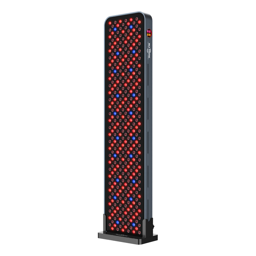 Total Spectrum MAX 7-Wavelength Red Light Therapy Panel - 360 LED Full-Body Recovery & Wellness System with Blue Light, Red Light, Near-Infrared & Deep Infrared Technology