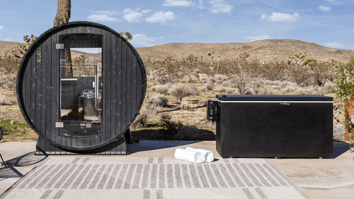 Fire Cold Plunge All-In-One – Built-In Chiller Cold Plunge Tub for Home Recovery