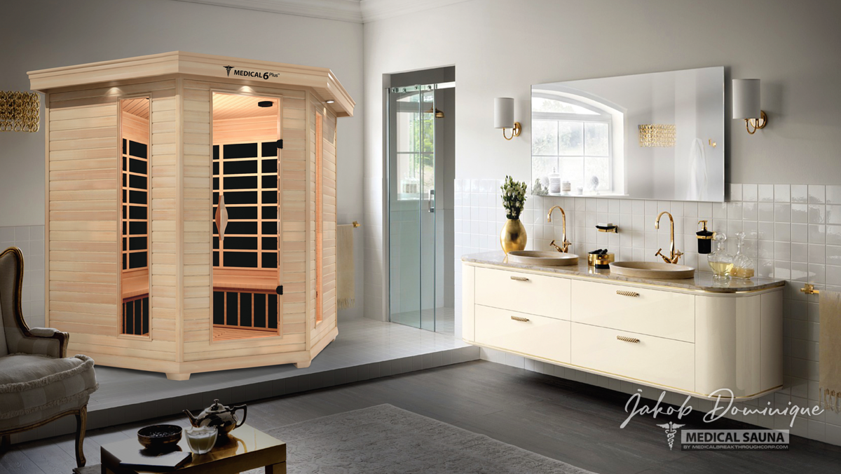 Medical 6 Plus™ 6-Person Full Spectrum Infrared Sauna – High-Performance Indoor Home Recovery System