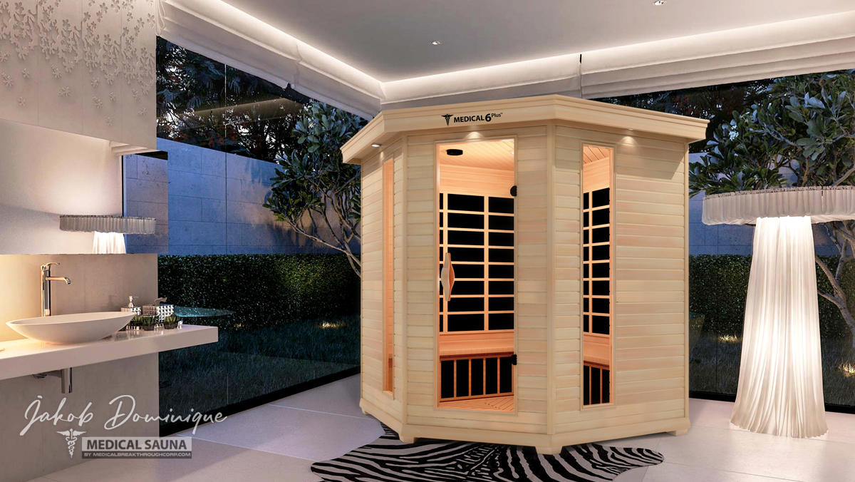 Medical 6 Plus™ 6-Person Full Spectrum Infrared Sauna – High-Performance Indoor Home Recovery System