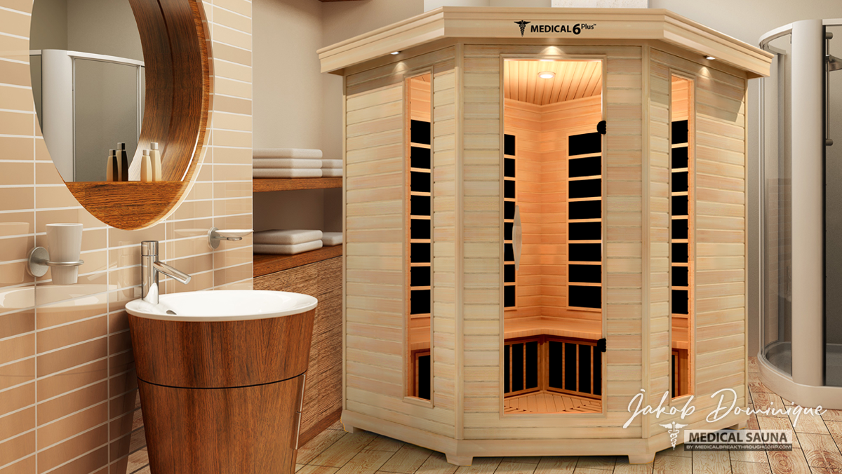 Medical 6 Plus™ 6-Person Full Spectrum Infrared Sauna – High-Performance Indoor Home Recovery System