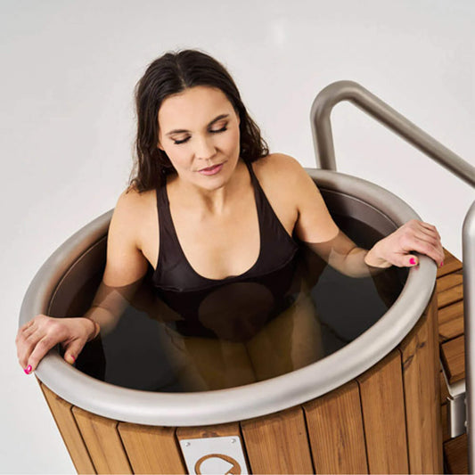 Icetubs IceBarrel ThermoWood® Cold Plunge - Smart Temperature-Controlled Cold Immersion System