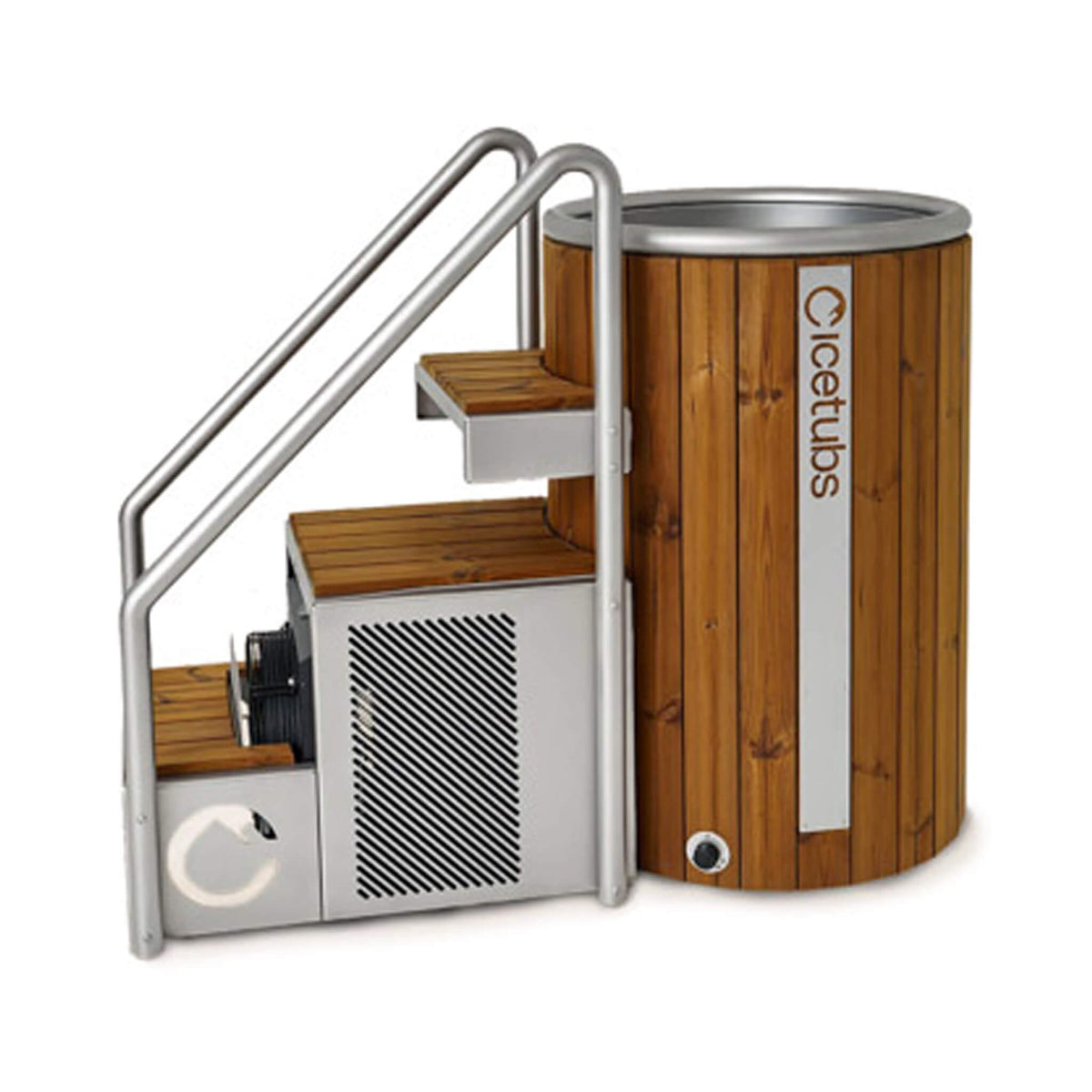 Icetubs IceBarrel ThermoWood® Cold Plunge - Smart Temperature-Controlled Cold Immersion System
