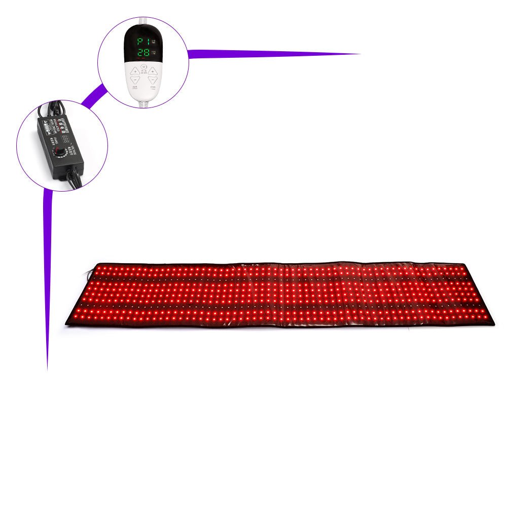 Shape Tactics 630 LED Red Light Therapy Belt – Full Body Infrared Therapy Wrap with 660nm & 850nm Light Technology
