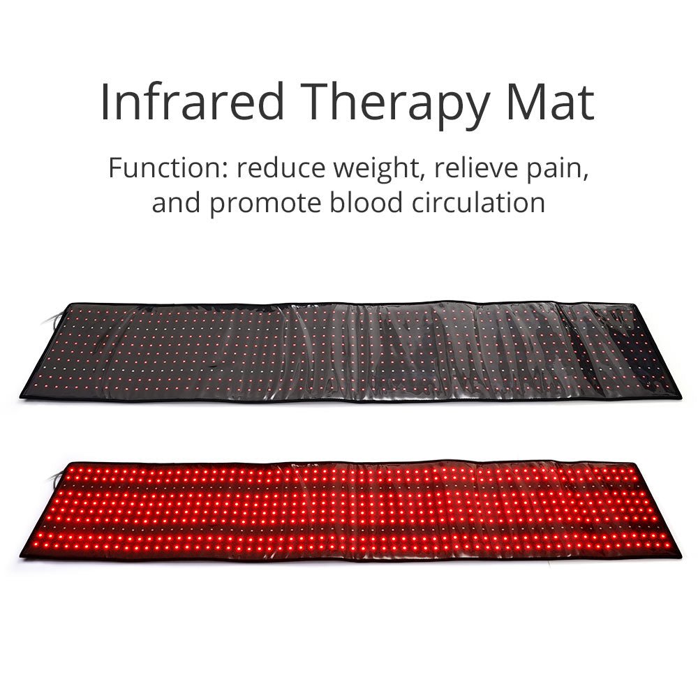 Shape Tactics 630 LED Red Light Therapy Belt – Full Body Infrared Therapy Wrap with 660nm & 850nm Light Technology