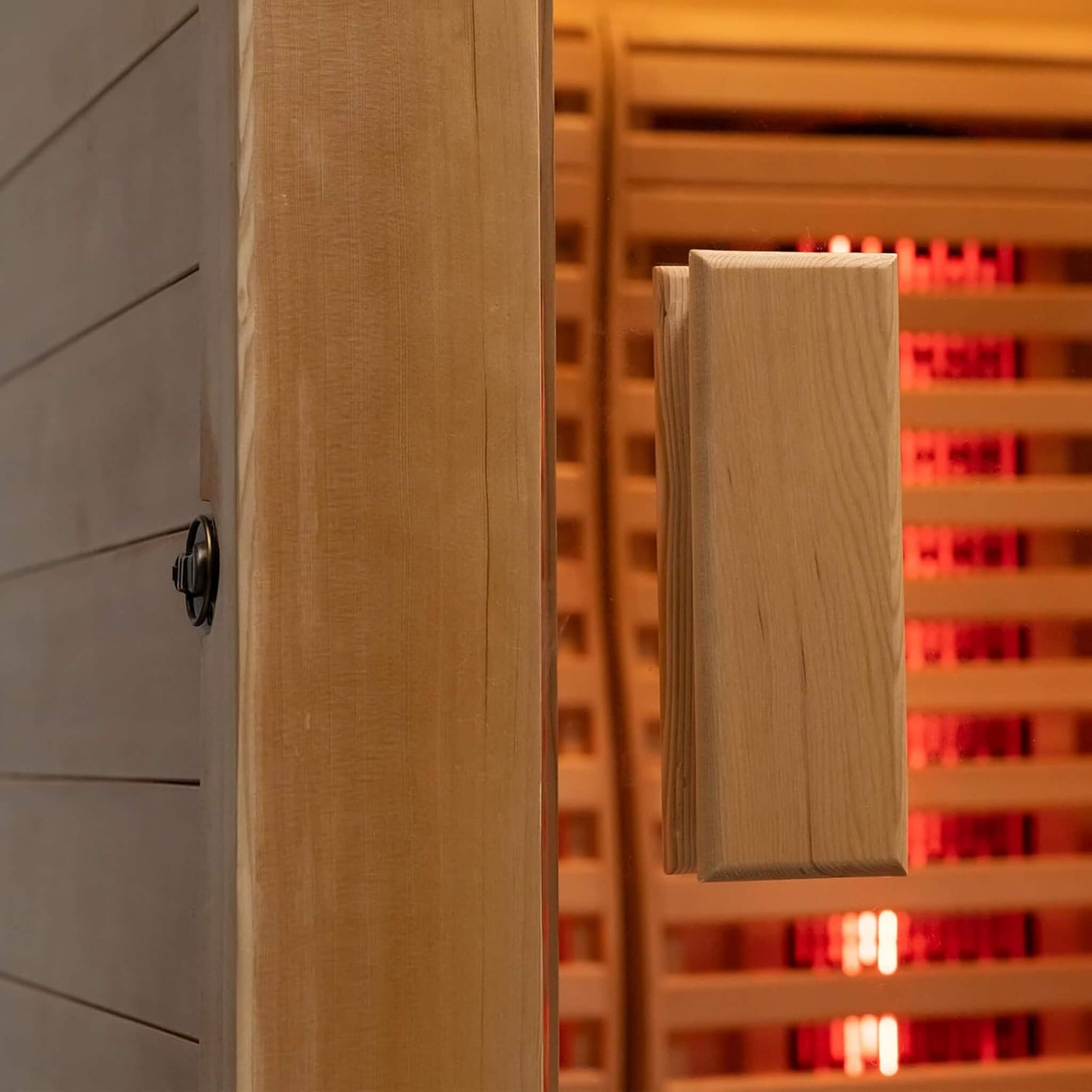 Rovia Luma 2-Person Hybrid Sauna – Infrared + 3.5kW Traditional Steam Indoor Sauna Room